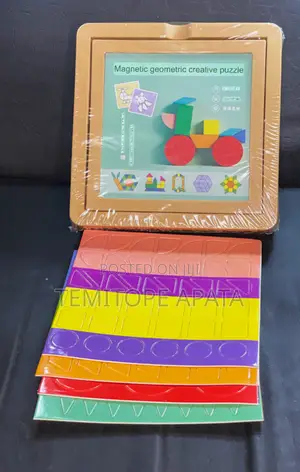 Magnetic Geometric Creative Puzzle