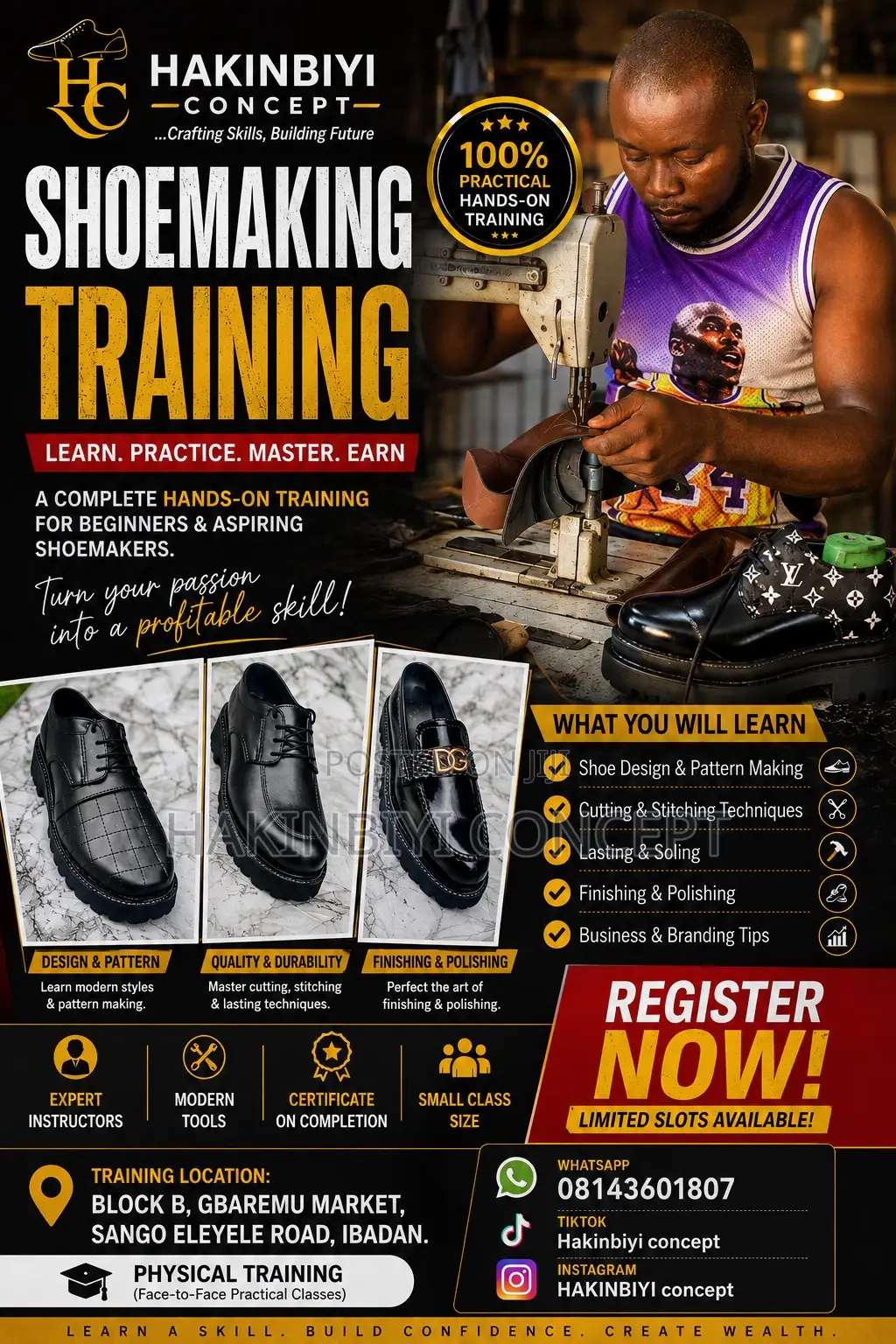 Shoemaking Training