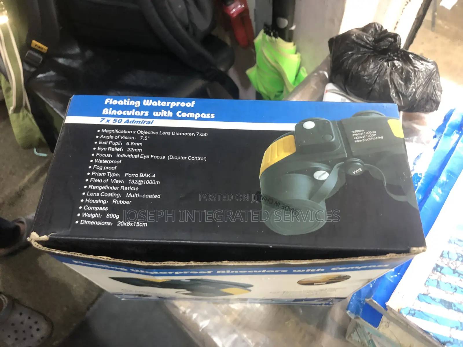 7x50 Floating Marine Binoculars