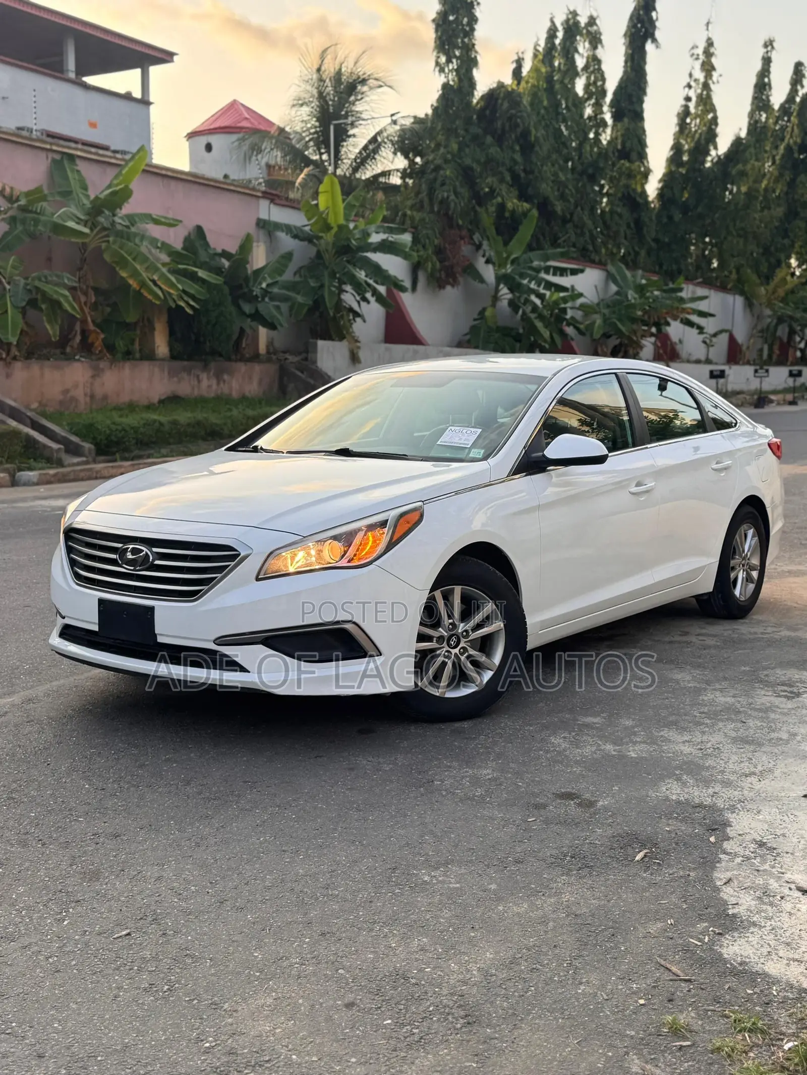 Hyundai Sonata 2017 White