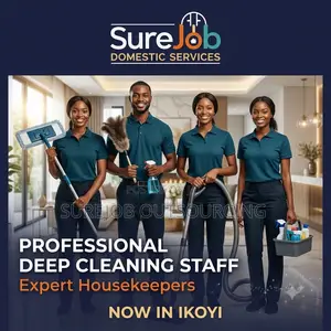 Professional Deep Cleaning Staff Housekeepers in Ikoyi