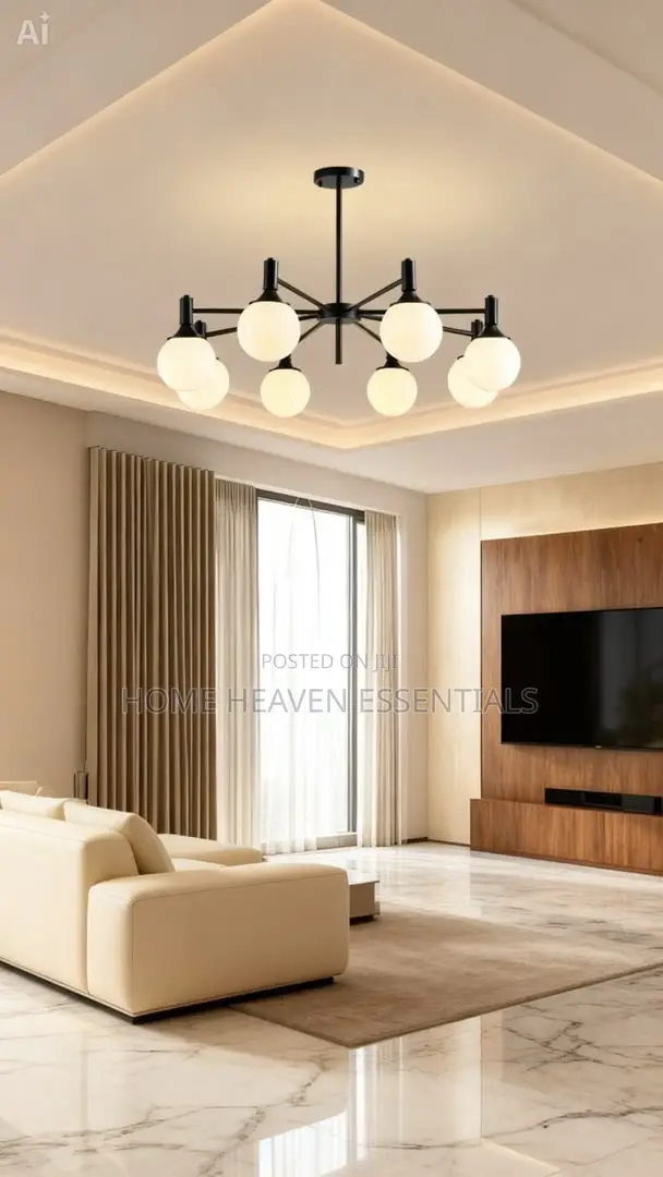 Modern Glass Ball Chandelier Lighting