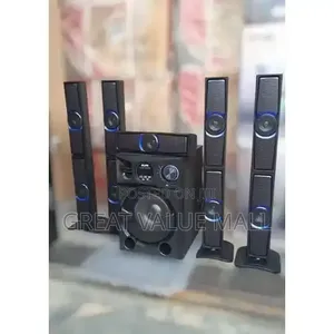 AILIPU High Bass 5.1 Multimedia Home Theatre With 5 Tower Speakers