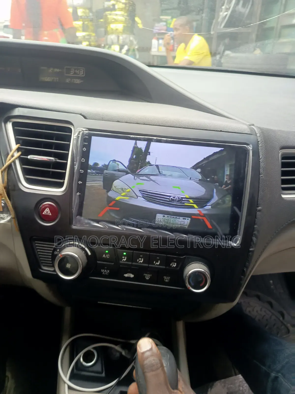 Honda Civic 2014 Android Screen With GPS Navigation System