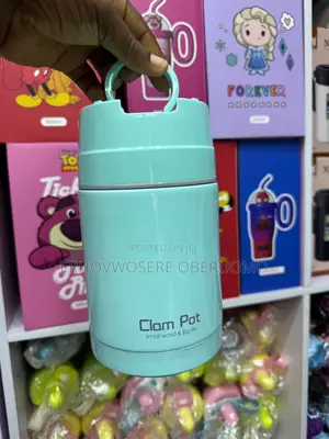 Clam Pot Food Flask 1000ML and 800ML Durable and Retains Hotness