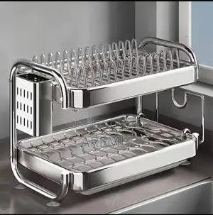 2 Tier Quality Plate Rack