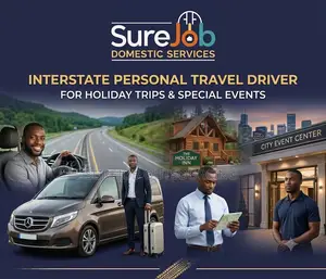 Interstate Personal Travel Driver for Holiday Trips Events