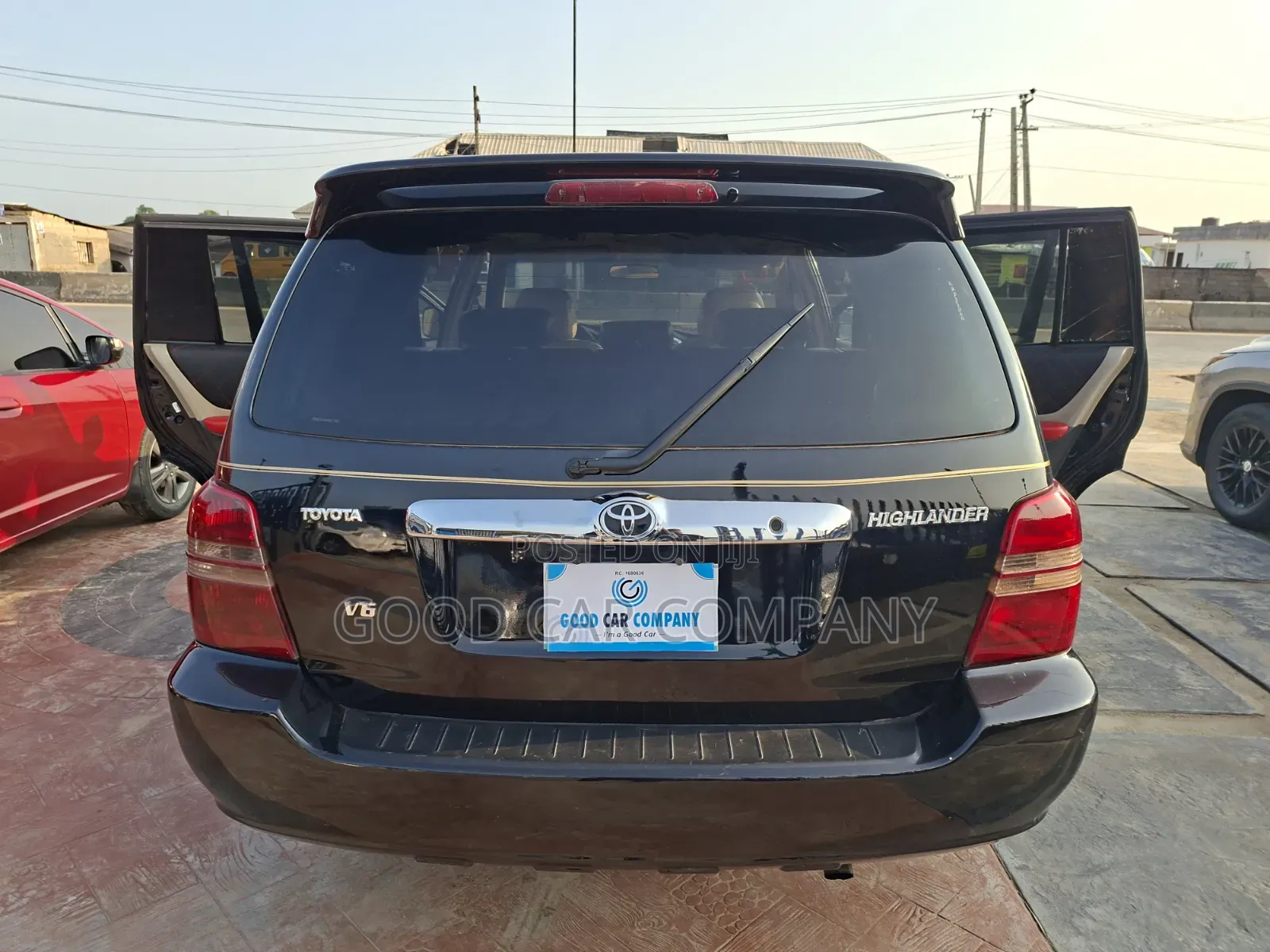 Toyota Highlander 2001 Black