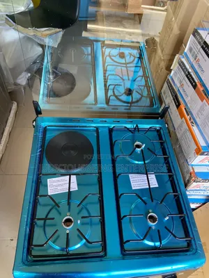 Brand New Boscon 4 Burner Standing Gas Cooker With Oven