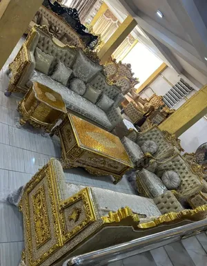Executive Royal Sofa Fabric Chairs by 10-12seaters Full Set
