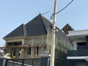 Black Shingles Gerrald New-Zealand Stone Coated Roofing Project