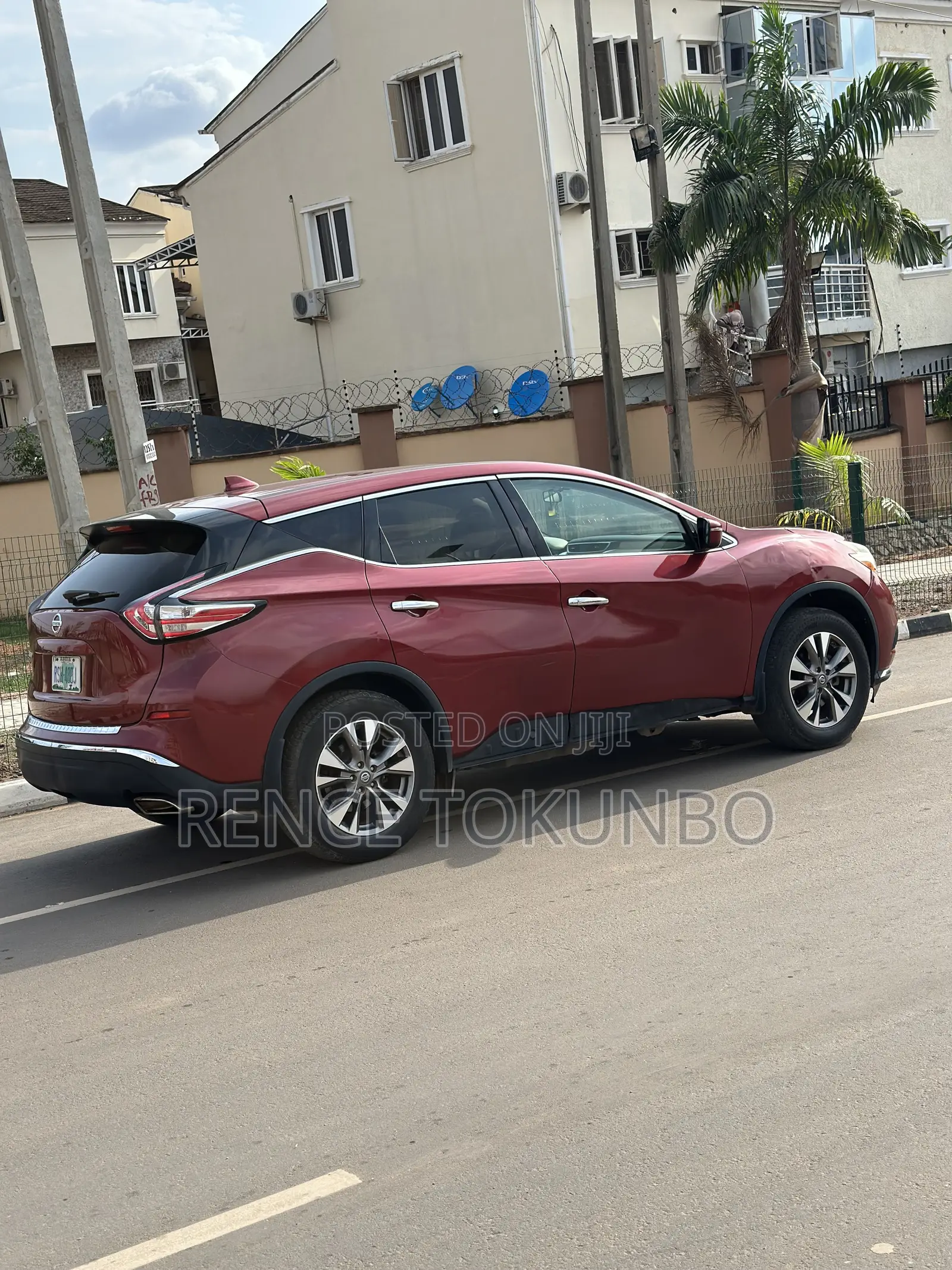 Nissan Murano 2017 Red