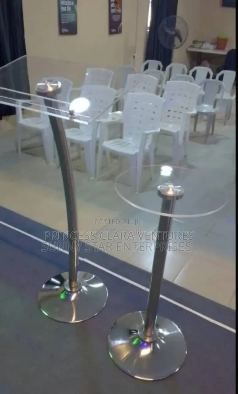 High Quality Acrylic Unbreakable Pulpit Set