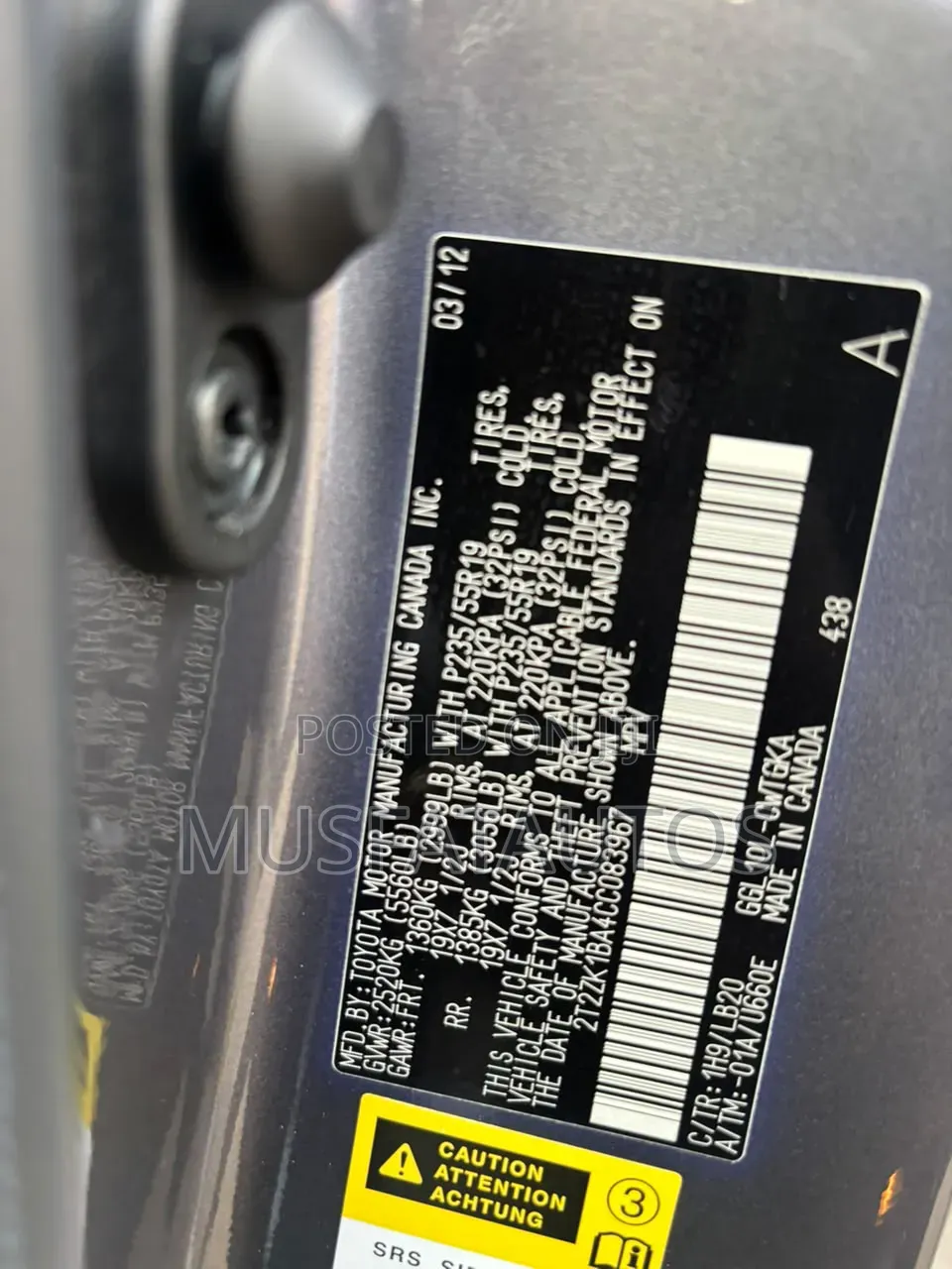 Lexus RX 2012 Gray