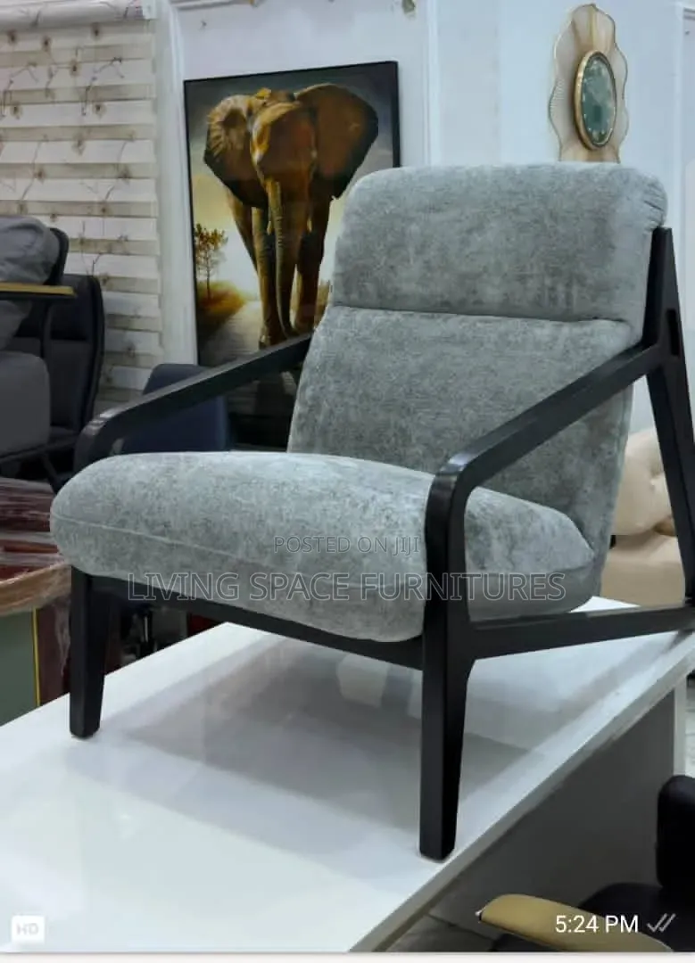 Comfortable 2 Accent Fabric Chairs
