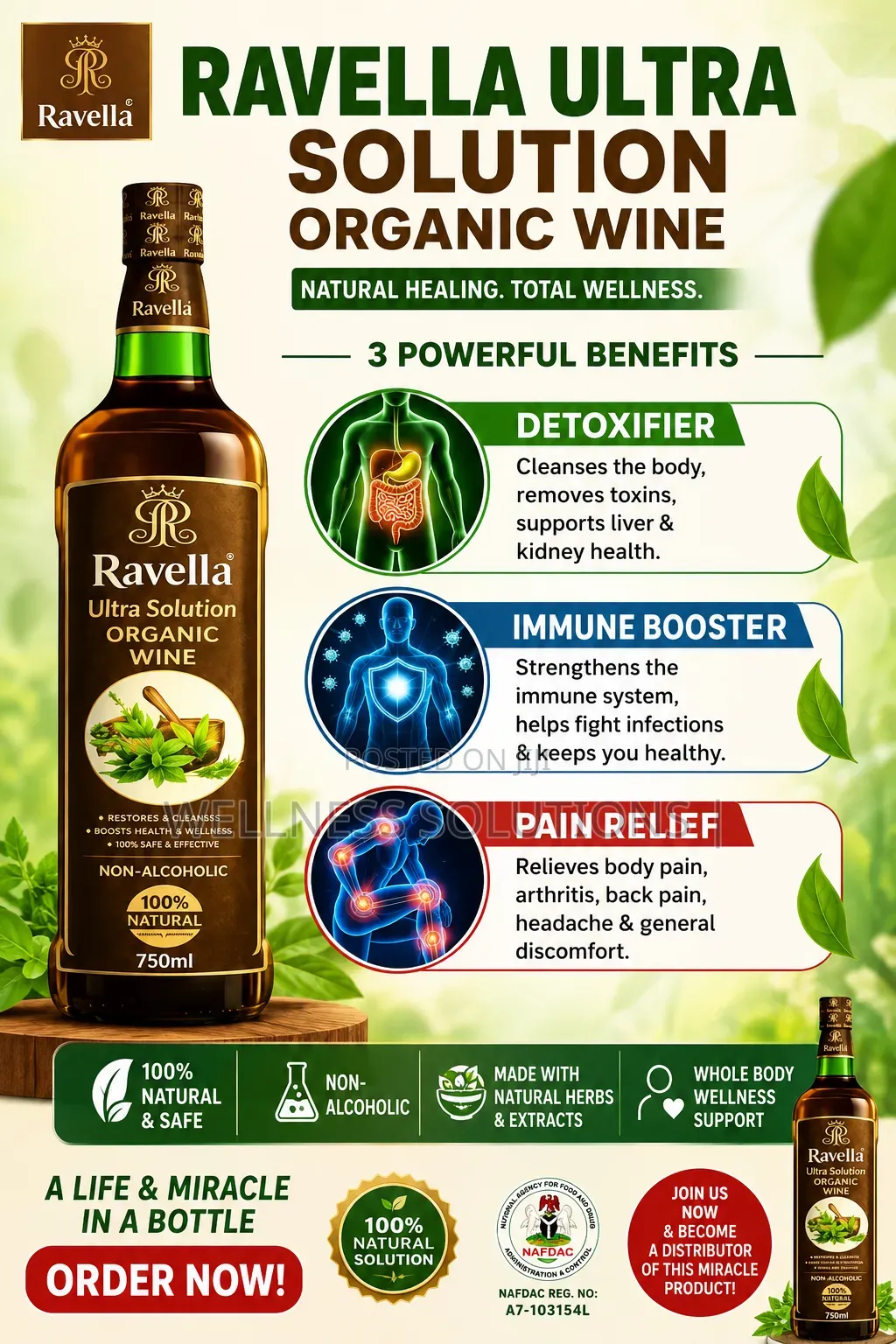 Ravella Ultra Solution Organic Wine