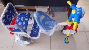 Li Link Blue Kids Tricycle With Back Sear Carrier