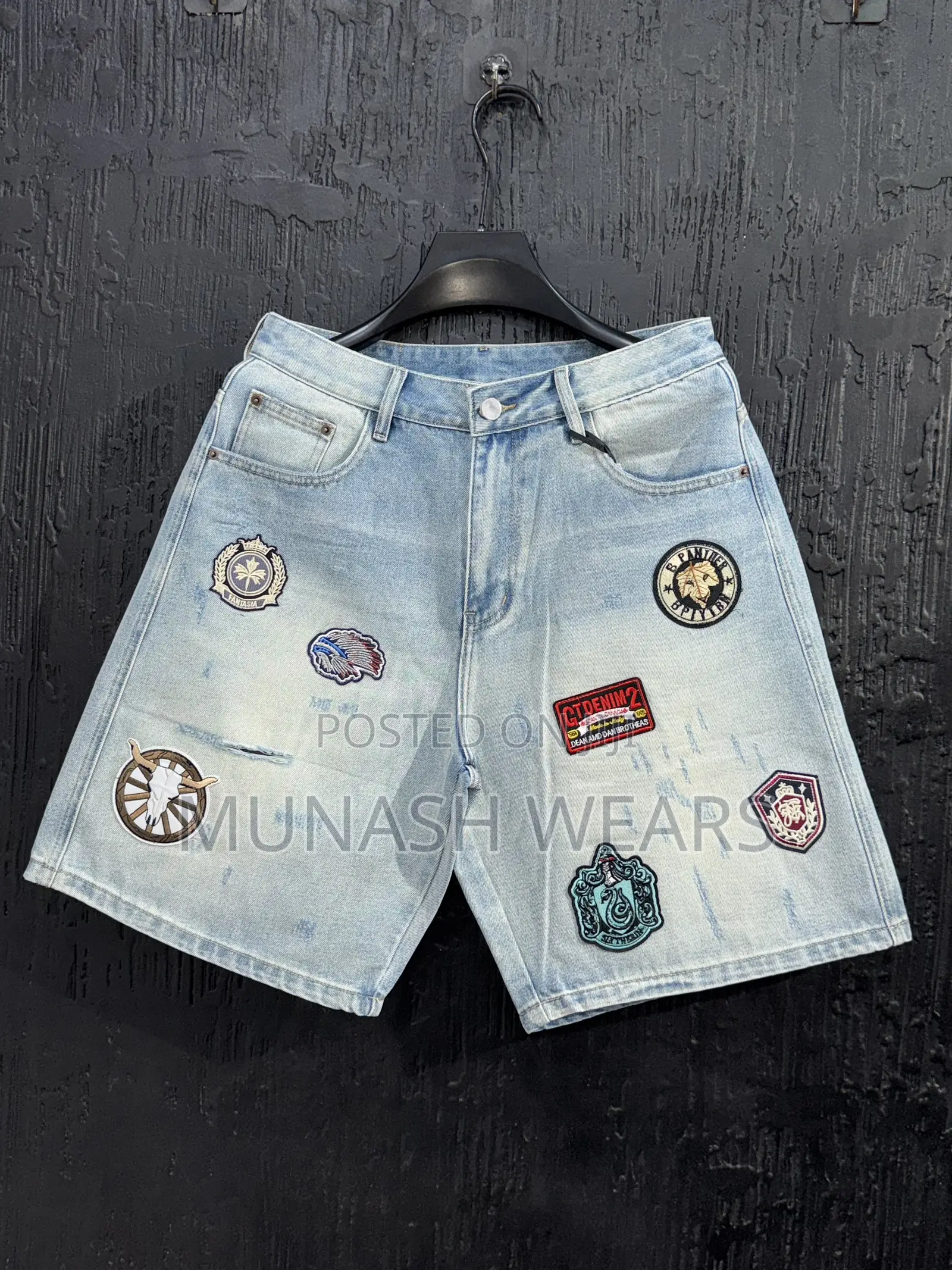 Classic Denim Jean Short 30-40 Available