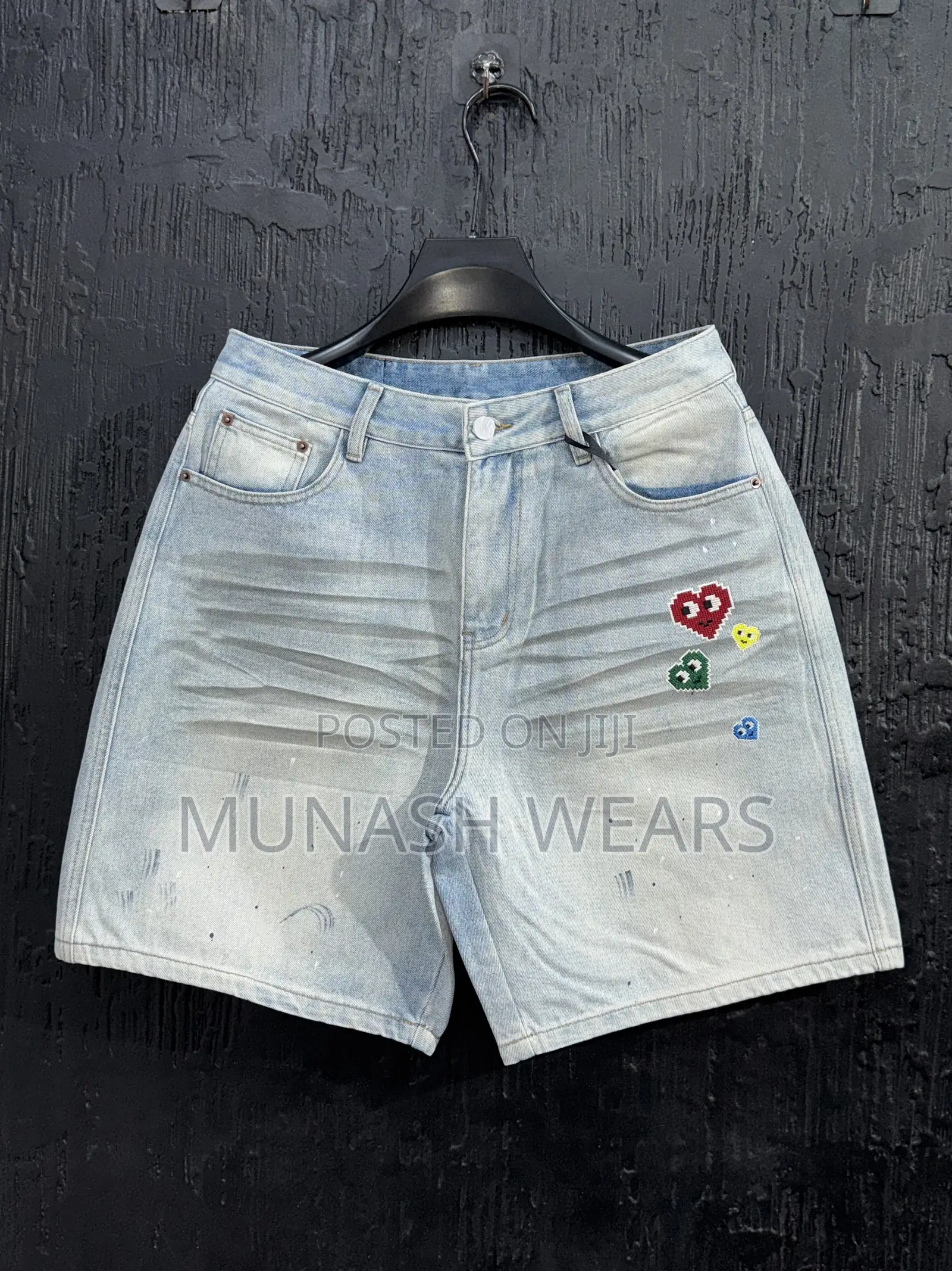 Classic Denim Jean Short 30-40 Available