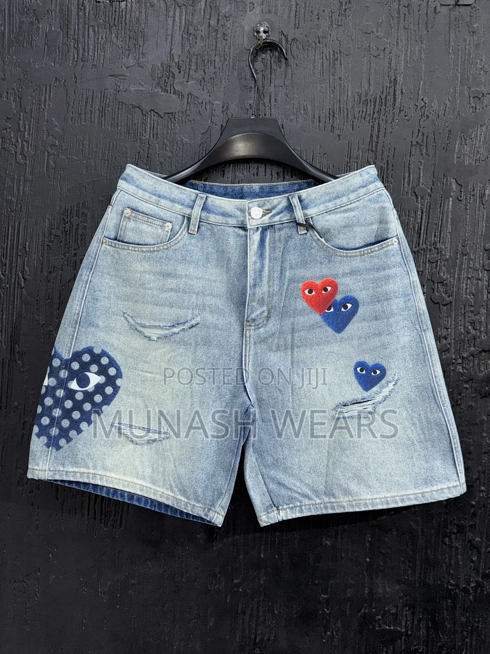 Classic Denim Jean Short 30-40 Available