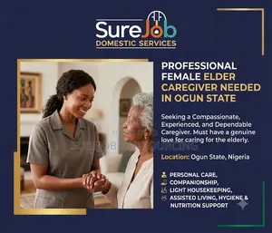 Professional Female Elder Caregiver Needed in Ogun State