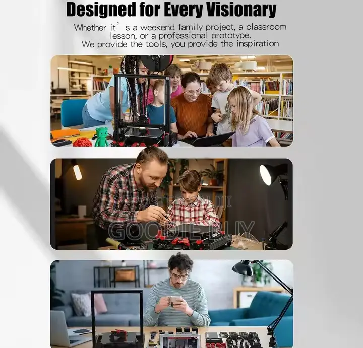 High-Speed 3D Printer Assembly Kits DIY Printing Full-Metal Frame