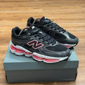 High Quality New Balance ABZORB 2000 Black Red Sneakers