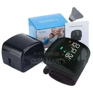 Rechargeable Wrist Blood Pressure Monitor W/Voice - Digital BP Machine
