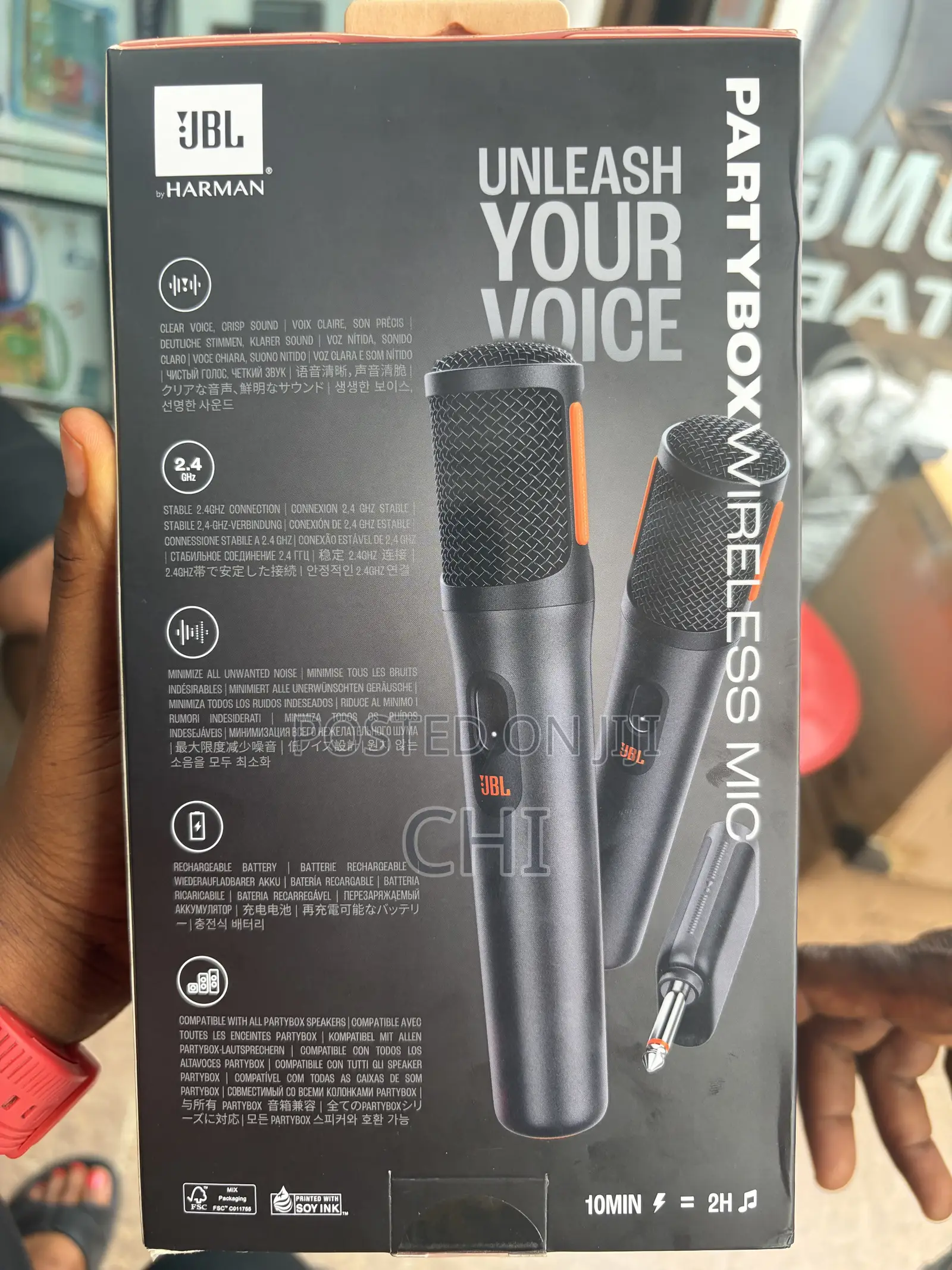 JBL Party Box Wireless Mic