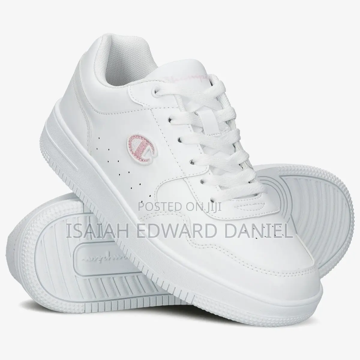 Campion White Leather Sneakers Size 45/11
