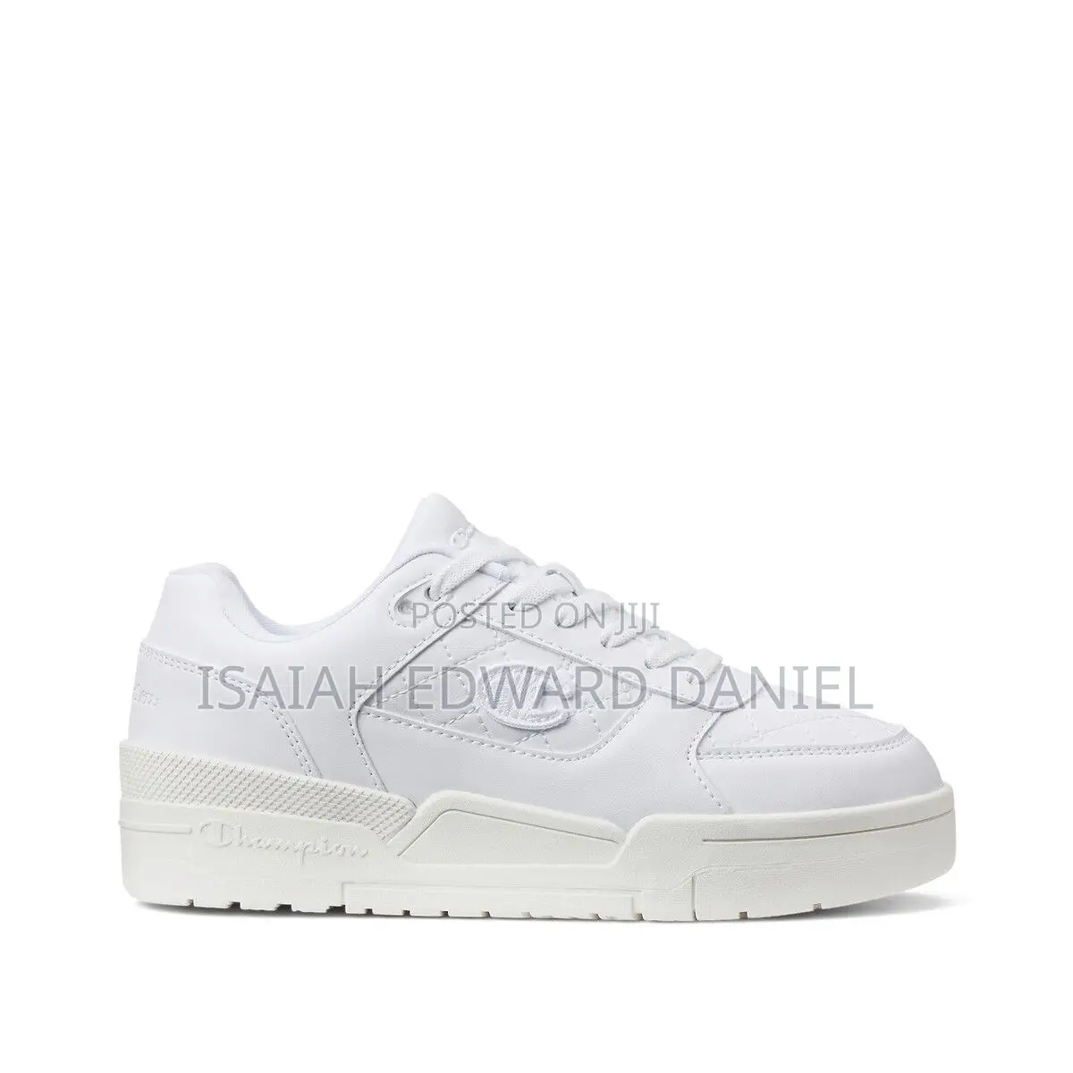 Campion White Leather Sneakers Size 45/11
