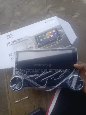 Latest Universal Diamond Android Screen (2 Nob) With Apple Carplay