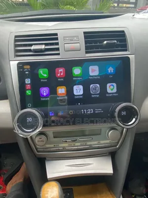 Latest Universal Diamond Android Screen (2 Nob) With Apple Carplay