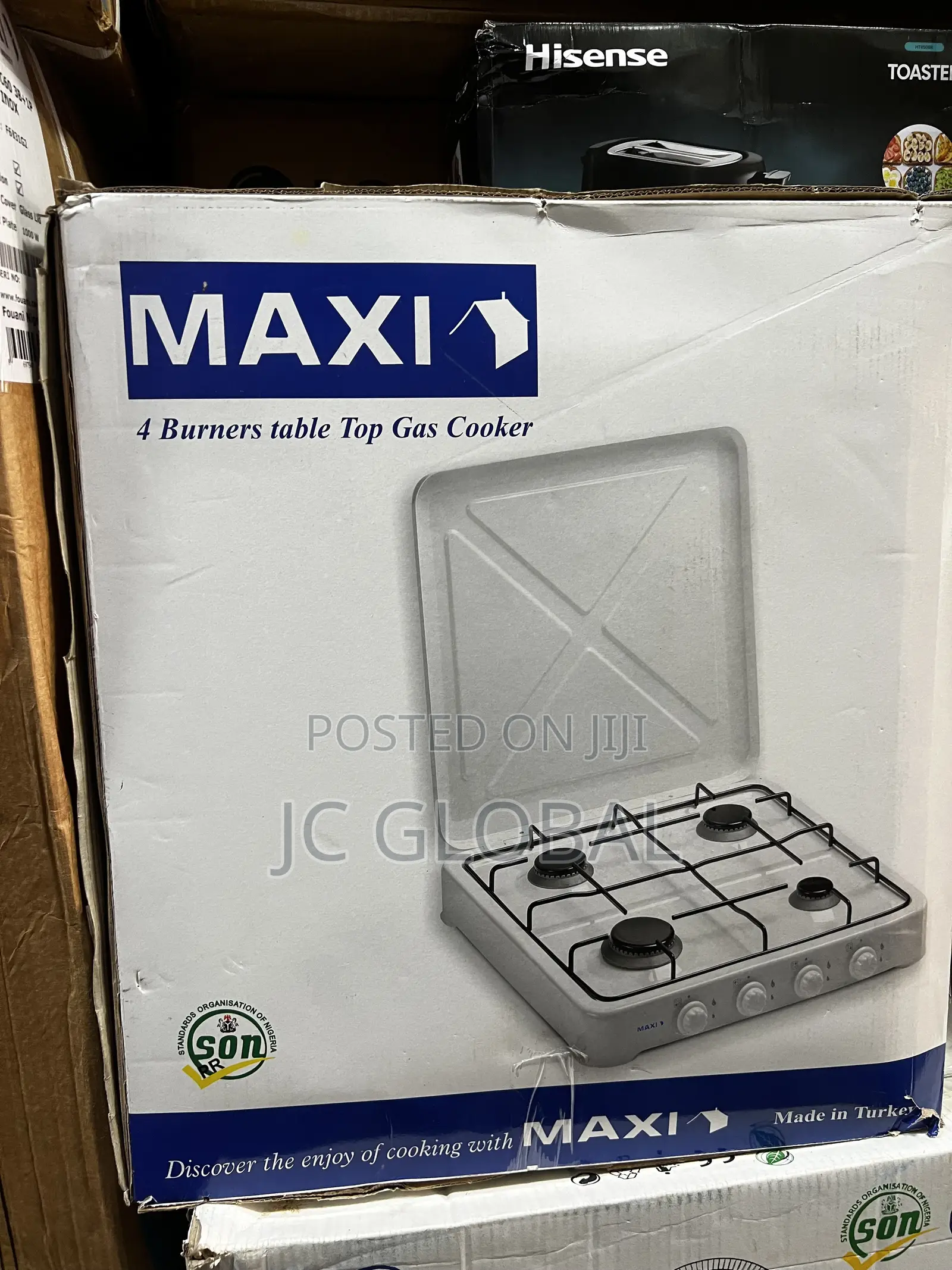 Original Maxi Top Table Gas Cooker