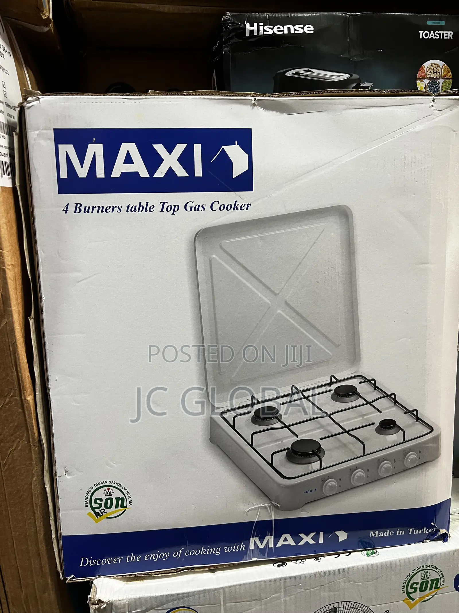 Original Maxi Top Table Gas Cooker