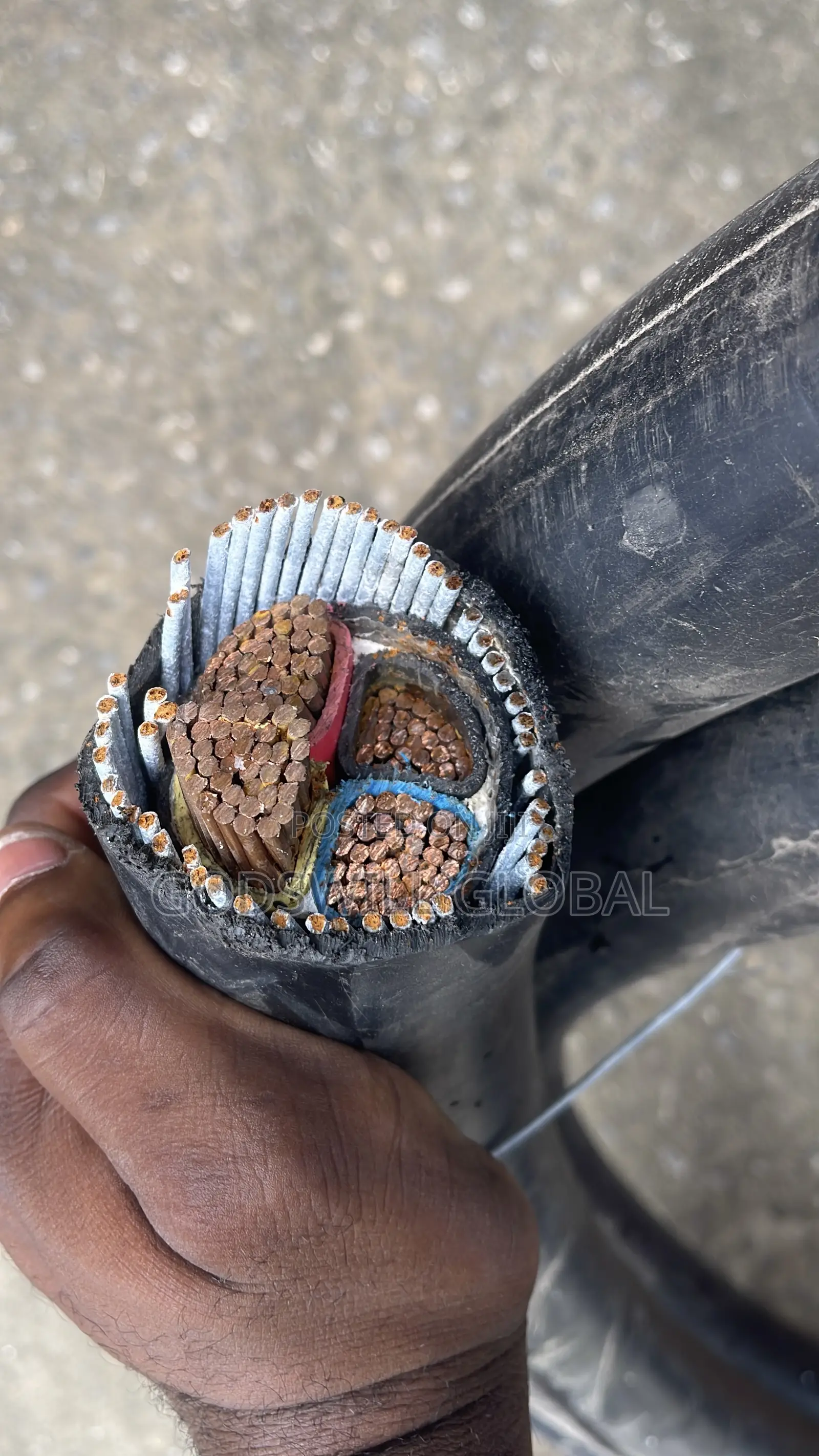 240mmx4core Amoured Cable