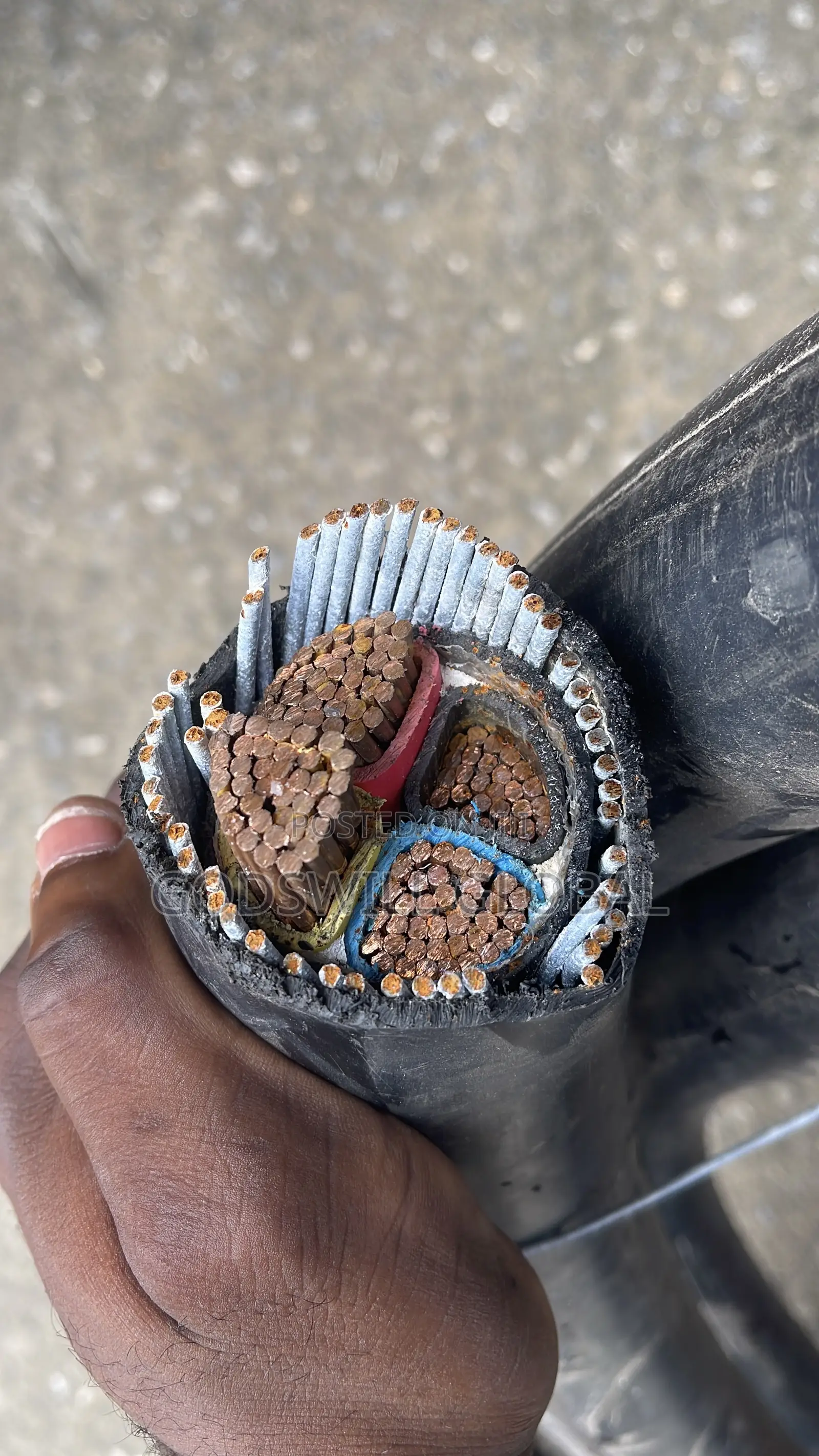 240mmx4core Amoured Cable