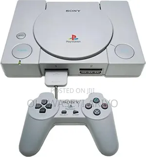 Playstation 1 With One Wired and 5 Games Installed