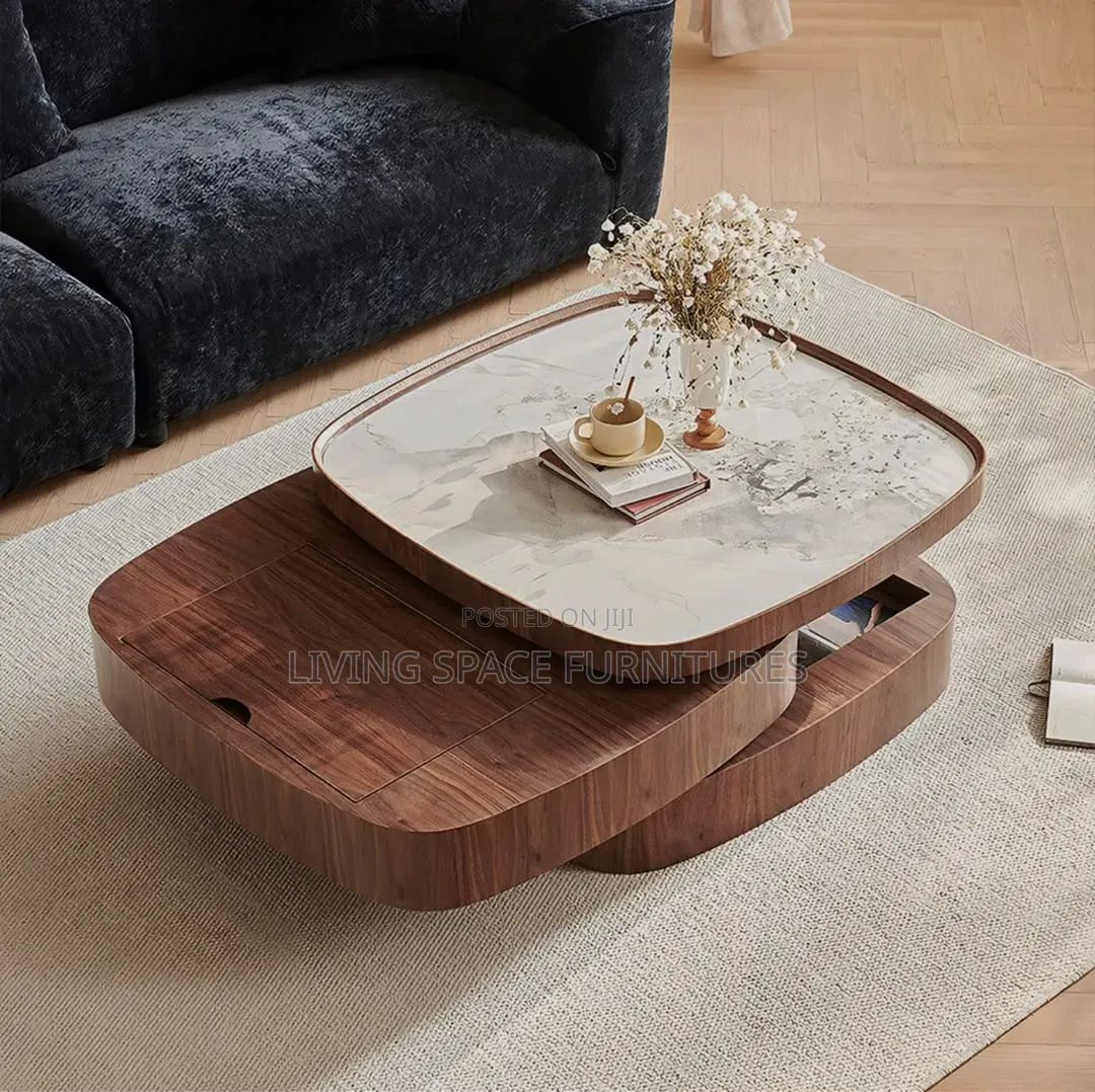 Contemporary Marble Coffee Table