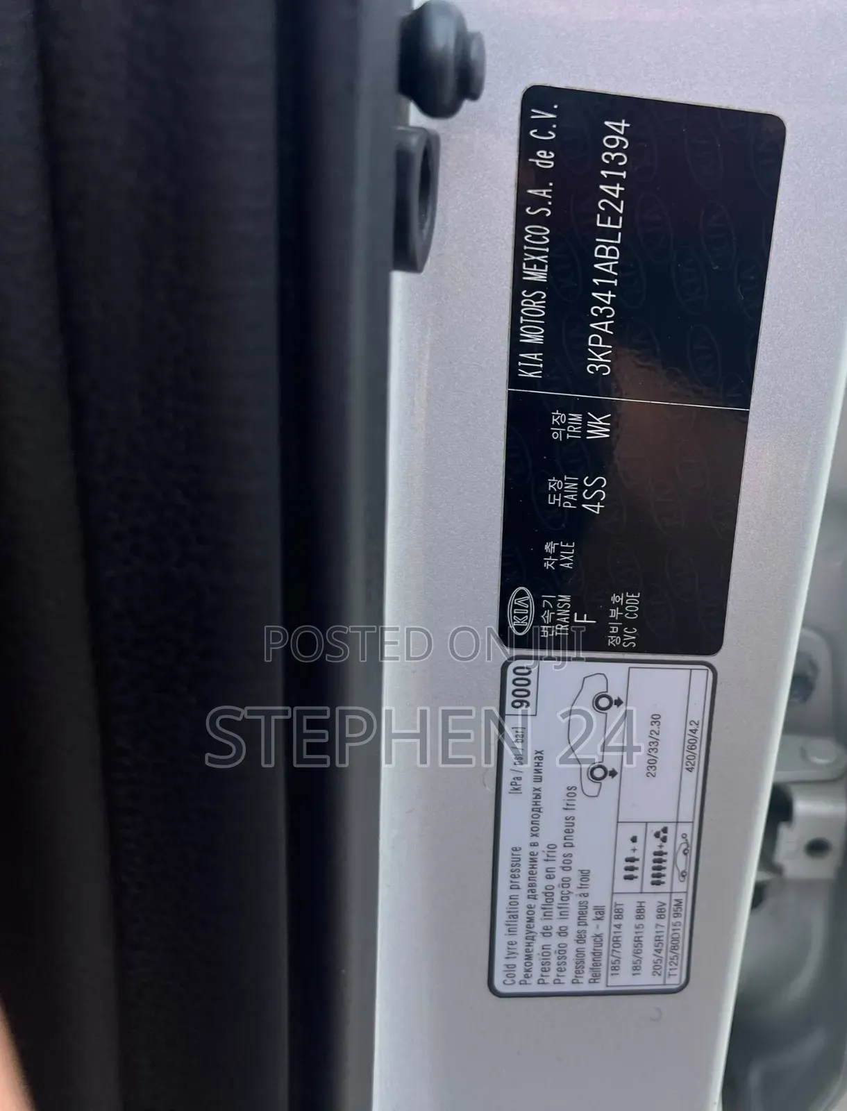 Kia Rio 2020 Silver