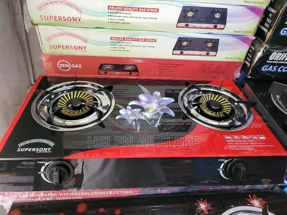 Vinikiz Glass Table Gas Cooker