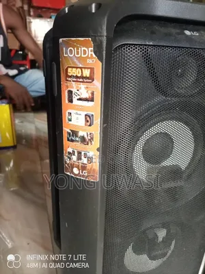 LG RK7 High-Power Audio System – 550W RMS | Powerful Bass