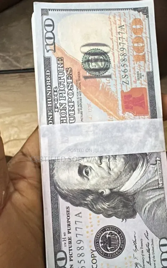 Dollar/Euro/Pounds Props With Straps