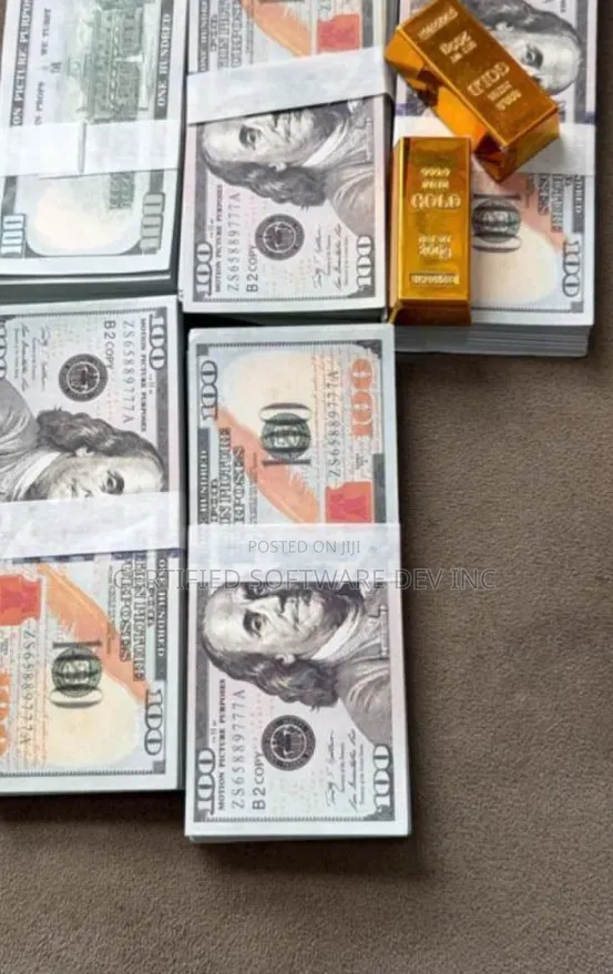 Dollar/Euro/Pounds Props With Straps