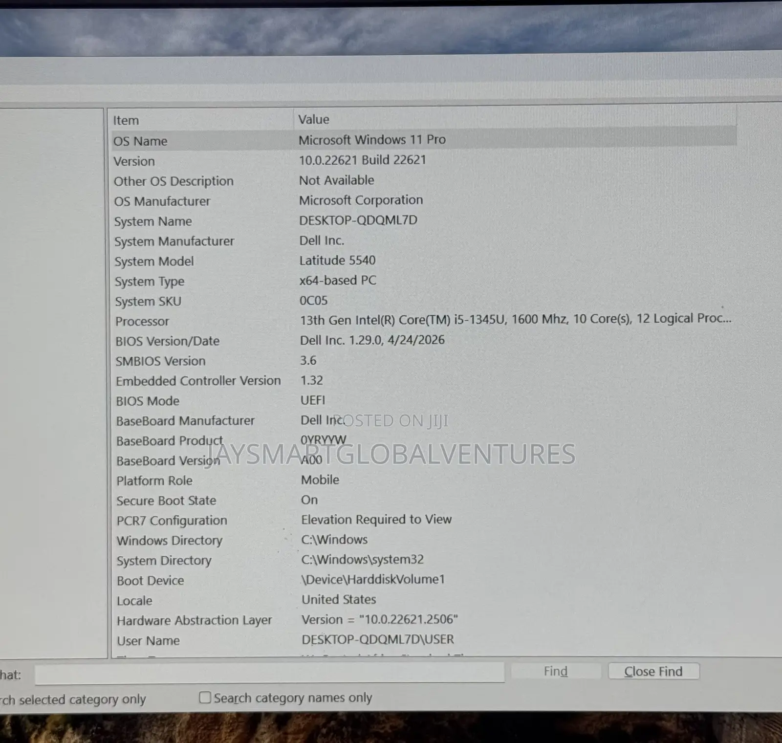 Laptop Dell Latitude 5540 16GB Intel Core i5 SSD 512GB