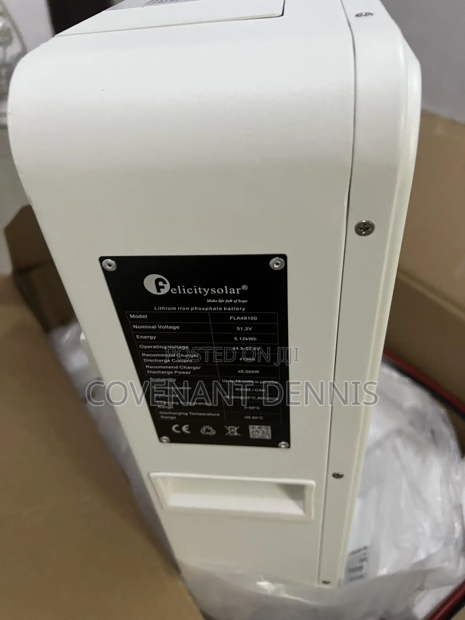 Felicity 5kwh 48v Lithium Ion Battery
