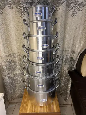 Seven Pieces Maximus Aluminum Cookware