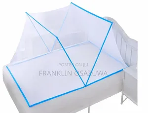 Portable Foldable Pop-Up Mosquito Net Bed Canopy Tent With Zipper Door