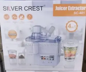 4 in 1 Silvercrest Juicer With Three Cup Blender