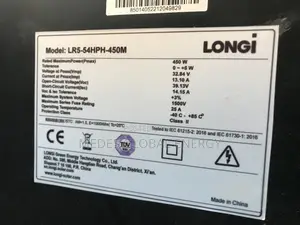 450watts Longi Solar Panel